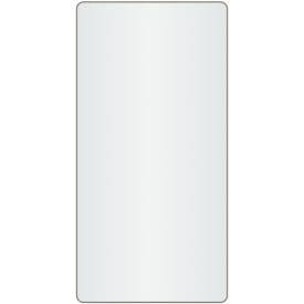 Loevschall Refine spejl, bruneret messing, 45x90 cm