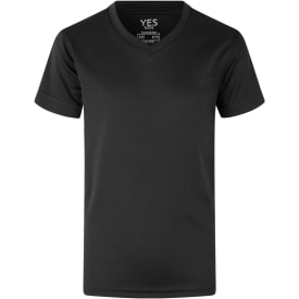 ID  Yes Active T-shirt til børn, Sort, 12-14 ÅR