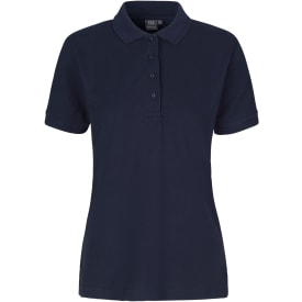 ID PRO Wear dame Polo T-shirt, Marine, S