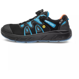 Airtox SL55 skyddssko, S3, svart/blå, stl 36