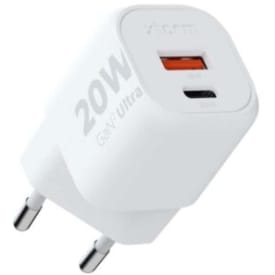 Xtorm laddningsadapter, USB-C/A, 20 W