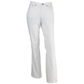 Nybo Workwear Monroe damebukser benlængde 82 cm, Hvid, 52