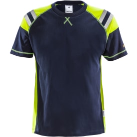 Fristads Flamestat T-shirt 7073, Mørk Marine, 3XL