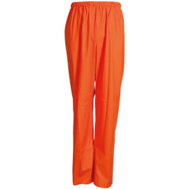 ELKA PVC Light regnbukser, Orange, XL