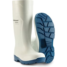 Dunlop Purofort Multigrip sikkerhedsgummistøvler S4, Hvid, 40