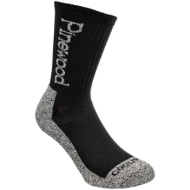 Pinewood 2-pak Coolmax® Jagtstrømper, Sort/Grå, 46-48