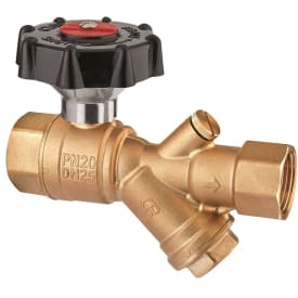 CIM kuleventil 1", muffe/muffe