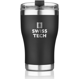 SWISSTECH termokop, lækkefri, 350 ml, sort