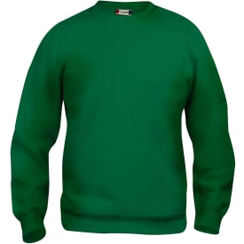 Clique Basic Roundneck sweatshirt, flaskegrøn, str. 2XL