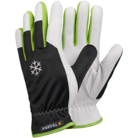 Tegera 235 vinter arbejdshandsker, Grøn/Sort/Hvid, 11