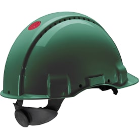 Peltor G3000 sikkerhedshjelm med skruejustering, Mørkegrøn, ONESIZE
