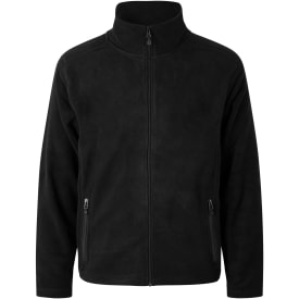 ID Microfleece jakke, sort, str. L