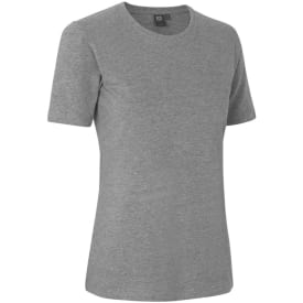 ID dame T-Shirt stretch, Grå melange, M