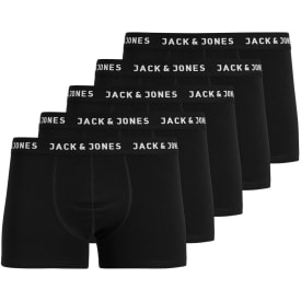 Jack & Jones JACHUEY 5-pak boxershorts, Sort, L
