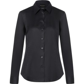 Karlowsky modern fit stretch dameskjorte, Black, L