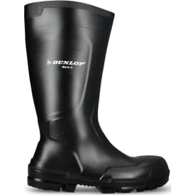 Dunlop Work-IT sikkerhedsgummistøvler S5, Sort, 49