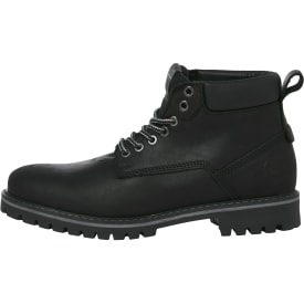 Jack & Jones JFWQUEENSWAY læderstøvler, Anthracite, 44
