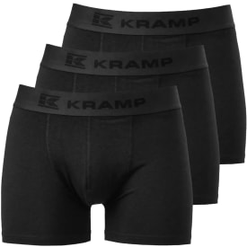 Kramp 3-pak bambus boxershorts, Sort, L