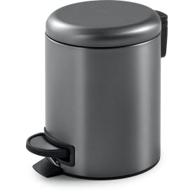 Hefe Potty toiletspand, 3 liter, sort krom