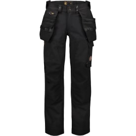 Westborn arbeidsbukse med stretch, sort, str. 82C46