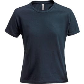 Fristads Acode Heavy dame T-shirt, Mørk Marine, 2XL