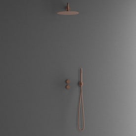 Scandtap Harmonized 2x brusesæt, mat brun
