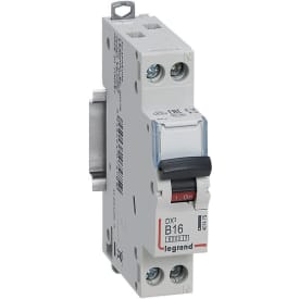 10 stk DX³ MCB automatsikring B16 1P+N 2M 10/10kA