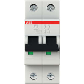 ABB S202-C10 automatsikring, 2P, 10A