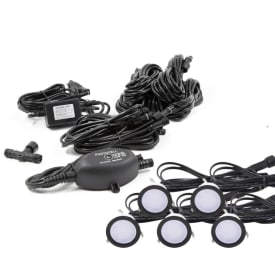Light By Juhl Cosmos infälld spot, svart, 5-pack