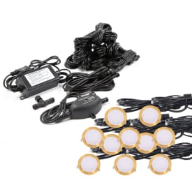 Light By Juhl Cosmos infälld spotlight, mässing, 10-pack