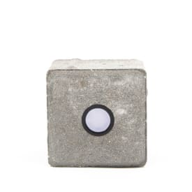 Betongplatta Cosmos svart 10x10x6 cm grå