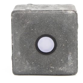 Betongplatta Cosmos svart 10x10x6 cm svart
