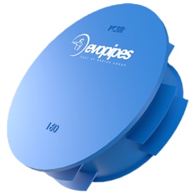 Evopipes 315 mm prop til PE-rør, blå