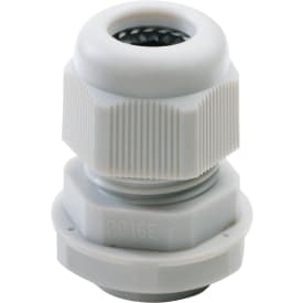 Forskruning Nylon M20 med møtrik, IP68