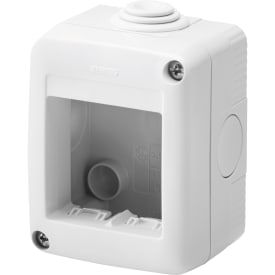 Gruppetavle 2-modul IP40 grå