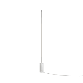 Sackit Expo 185 golvlampa, vit