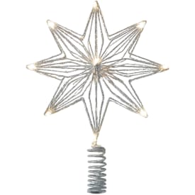 Sirius Chloe toppstjerne med lys, sølv