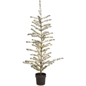 Sirius Alfred juletræ hvid, 120cm