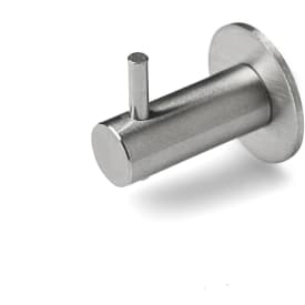 D Line håndklædekrog, børstet rustfrit stål