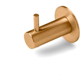 D Line håndklædekrog, børstet kobber