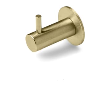 D Line håndklædekrog, børstet messing