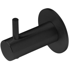 D Line håndklædekrog, børstet sort