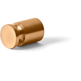 D Line greb, Ø14 mm, børstet kobber