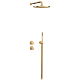 Toni Déca brusesæt, børstet messing