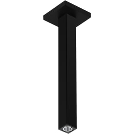 Hansgrohe brusearm, 30 cm, mat sort