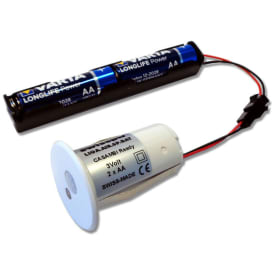 Casambi PIR sensor m/dagslys, batteridrevet, 100° 5m, hvid