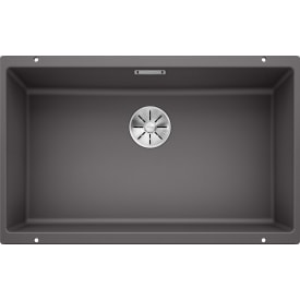Blanco Subline 700-U UXI kjøkkenvask, 73x46 cm, grå