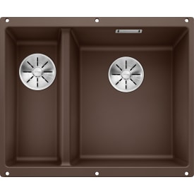 Blanco Subline 340/160-U køkkenvask, 55,5x46 cm, brun
