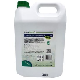 PrimeSource vaskepleje Mild 20, u/farve, parfume, voks, 5 l