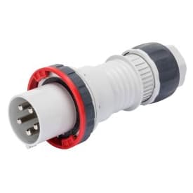 CEE Stikprop HP 5P 125A 400V 6H rød IP67